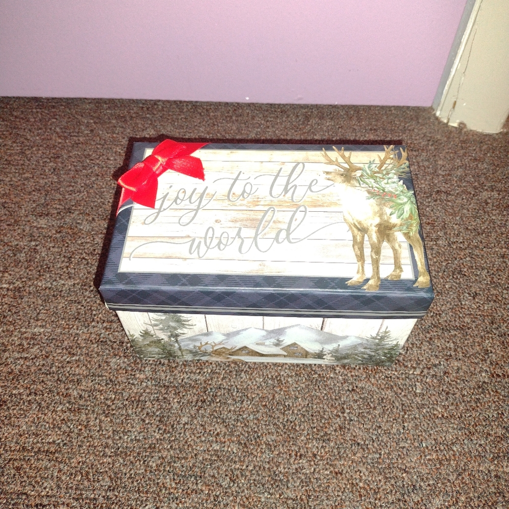 Christmas Decorative Storage Box